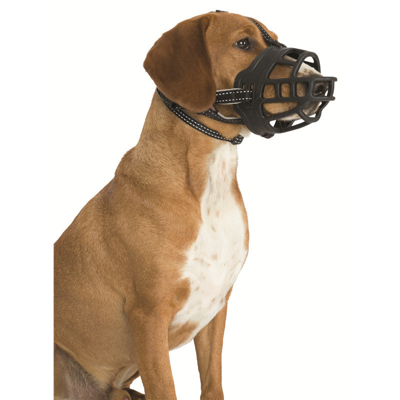 Trixie Maulkorb Muzzle Flex Silikon schwarz L