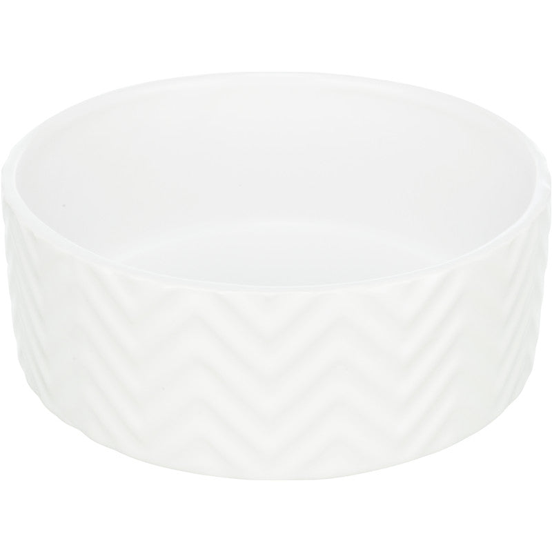 Trixie Napf, Keramik weiß 1,6 l / ø 20 cm