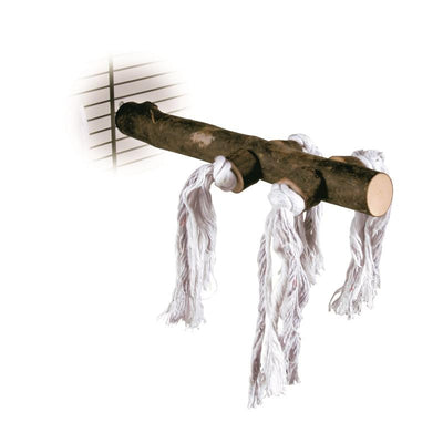 Trixie Natural Living Sitzstange mit Tau für Vögel 25 cm / ø 25 mm