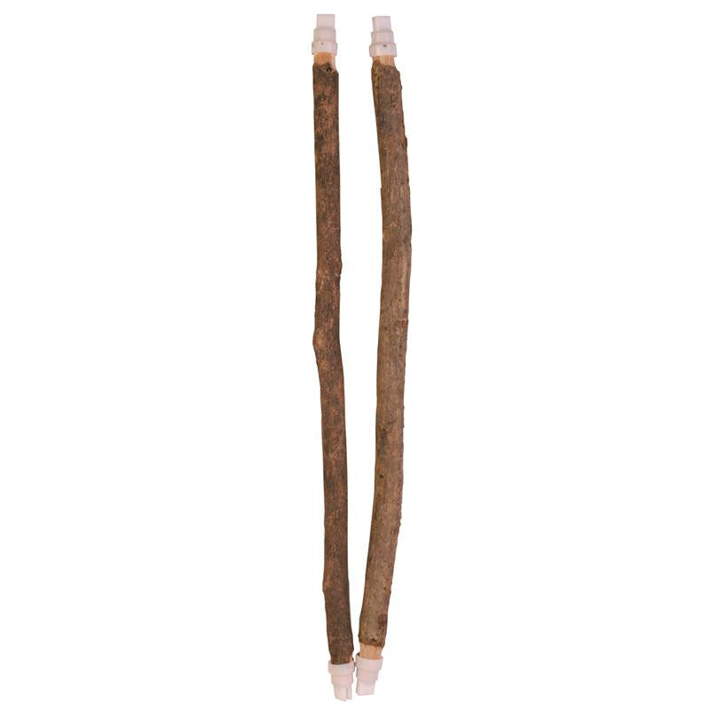 Trixie Natural Living Sitzstangen Set für Vögel 35 cm / ø 10 und 12 mm