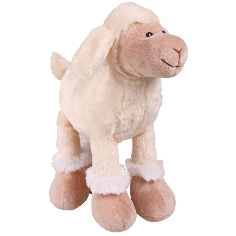 Trixie Plüsch Schaf mit Squeaker beige 30 cm