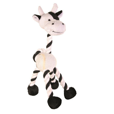 Trixie Plüsch Tier mit Tau & Tennisball 28 cm