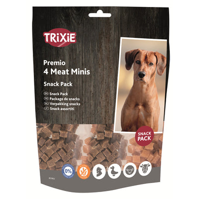 Trixie PREMIO 4 Meat Minis mit Huhn, Ente, Rind und Lamm Inhalt: 4 x 100 g