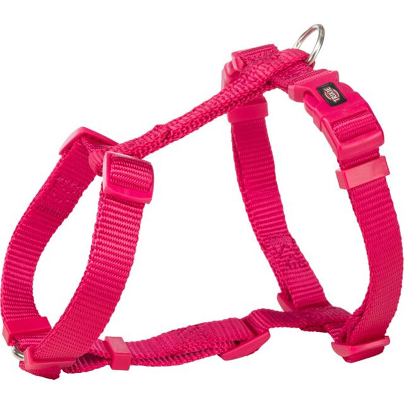 Trixie Premium H-Geschirr, fuchsia, M-–75 cm/20 mm L 52