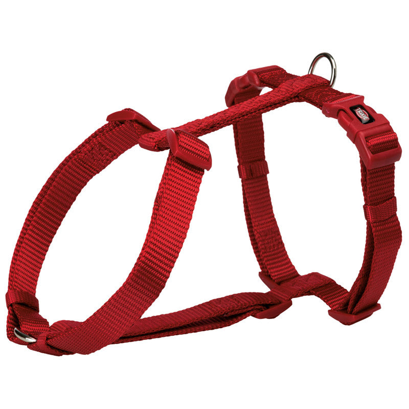 Trixie Premium H-Geschirr rot L 60-87 cm/25 mm