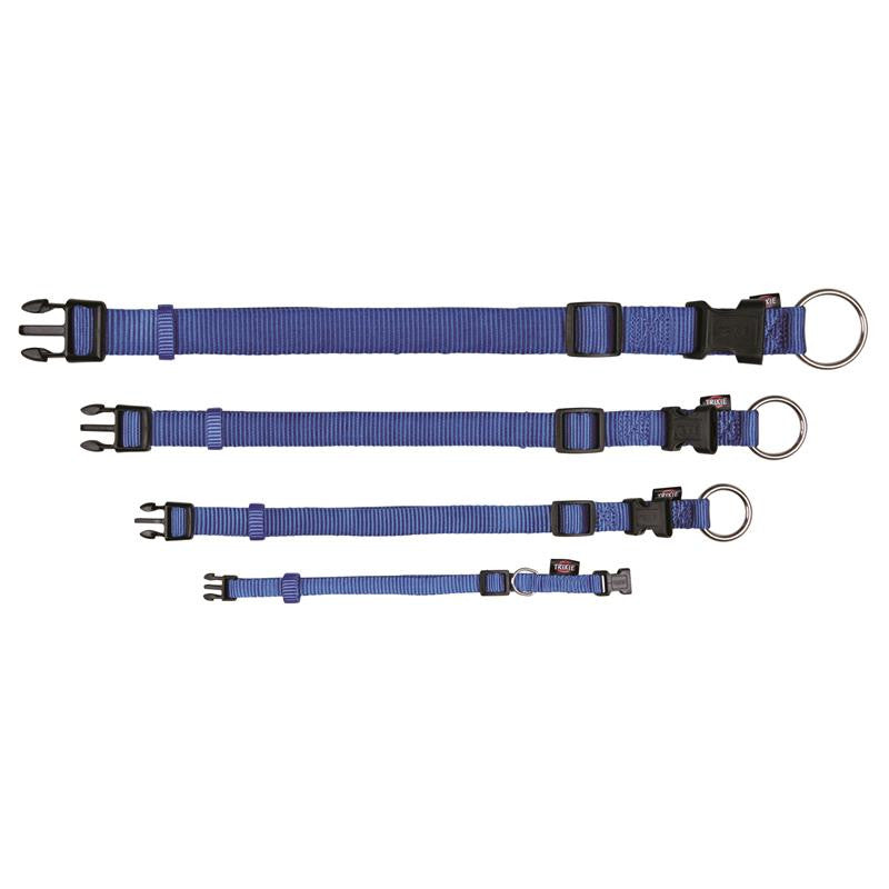 Trixie Premium Halsband royalblau M-L