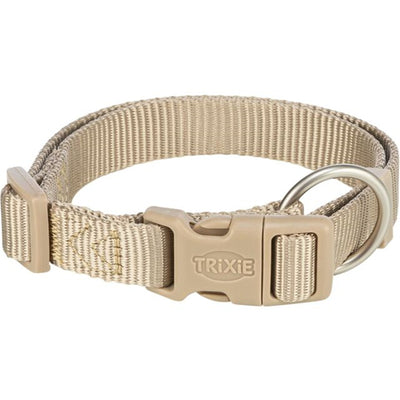 Trixie Premium Halsband, sand S-M: 30-45 cm/15 mm