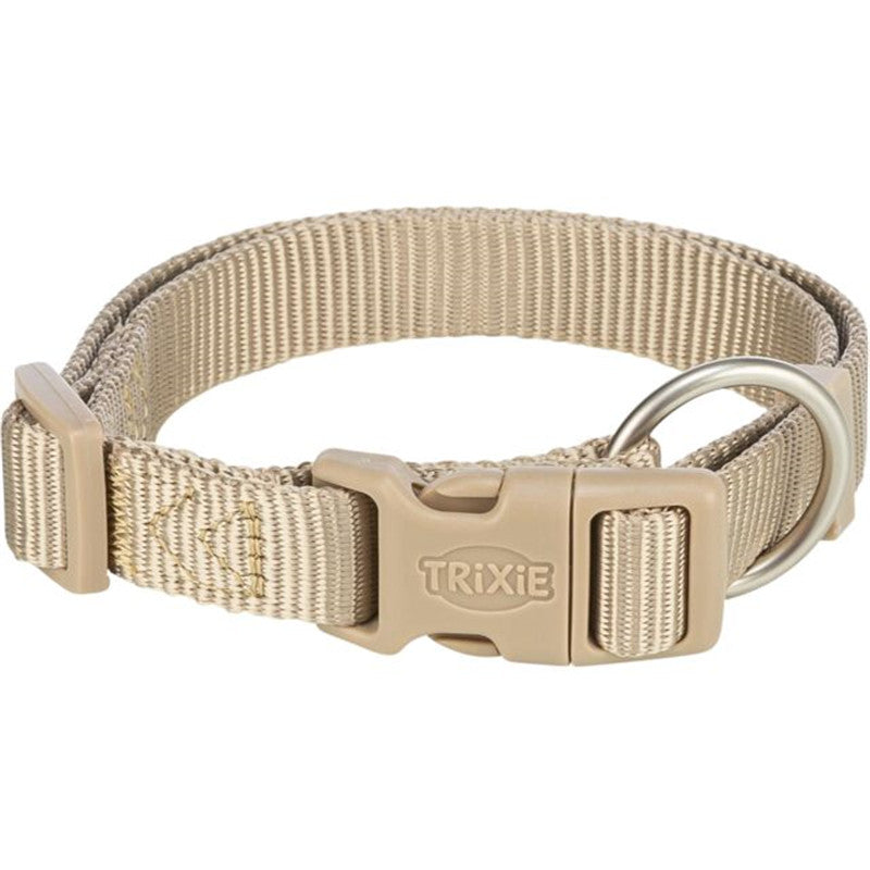 Trixie Premium Halsband, sand XS-S: 22-35 cm/10 mm