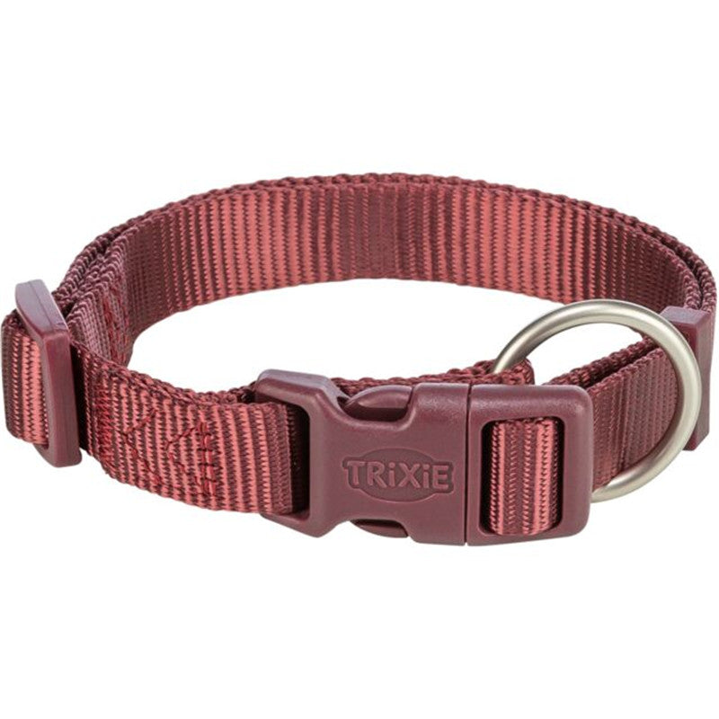 Trixie Premium Halsband, sangria XXS-XS: 15-25 cm/10 mm