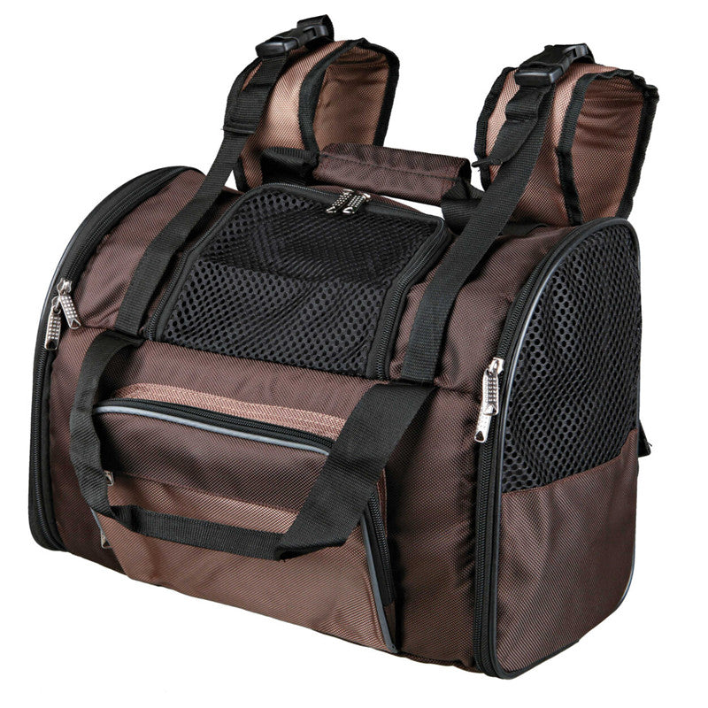 Trixie Rucksack Shiva Nylon braun 41 x 30 × 21 cm