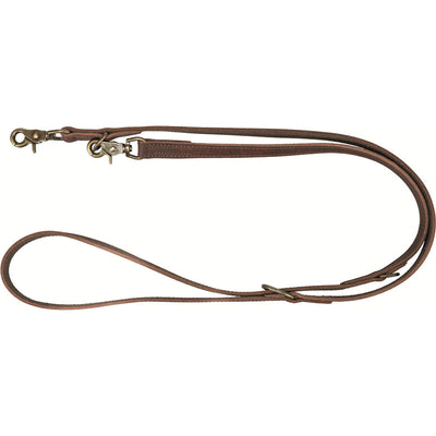 Trixie Rustic Fettleder Verlängerungs-Leine dunkelbraun L-XL 2 m/25 mm