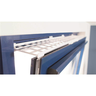 Trixie Schutzgitter für Fenster oben / unten ausziehbar weiß 75-125 × 16 cm