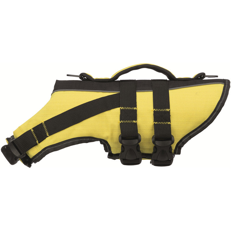 Trixie Schwimmweste für Hunde gelb/schwarz XL