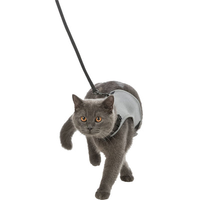 Trixie Soft-Katzengeschirr mit Leine 24 - 42 cm, Leine: 1,20