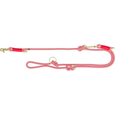 Trixie Soft Rope Verlängerungsleine, rot/creme L-XL: 2,00 m/ø 13 mm