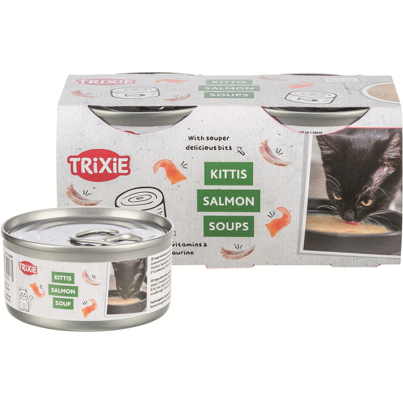 Trixie Soup mit Huhn & Lachs 4 × 80 g 1 Stück