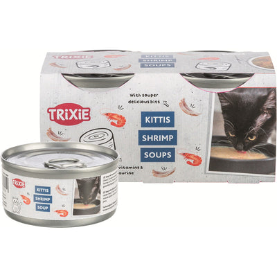 Trixie Soup mit Huhn & Shrimps 4 × 80 g 1 Stück