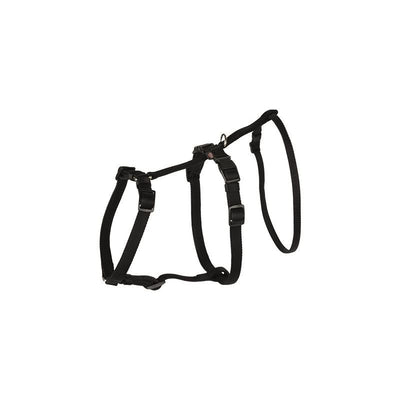 Trixie Stay Geschirr schwarz S-M 40-65 cm / 15 mm