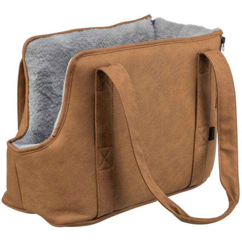 Trixie Tasche Evelyn, braun/grau 40 × 30 × 20 cm