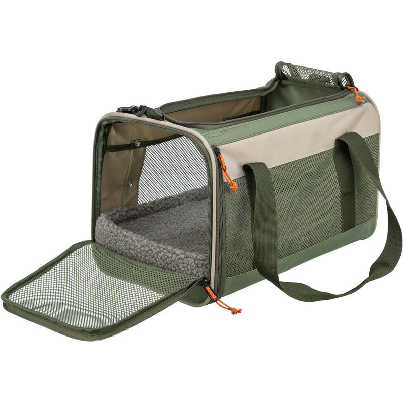 Trixie Tasche Marlon beige/olivgrün 27 × 27 × 43 cm