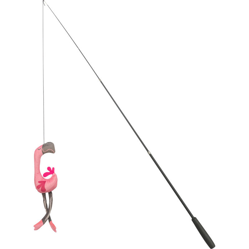 Trixie Teleskop-Spielangel Flamingo 42– 106 cm