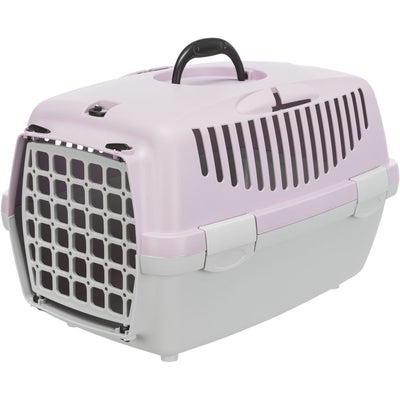Trixie Transportbox Capri 1 & 2 hellgrau/flieder XS 32 x 31 x 48 cm