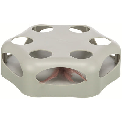 Trixie Turning Feather blau batteriebetrieben 22 cm