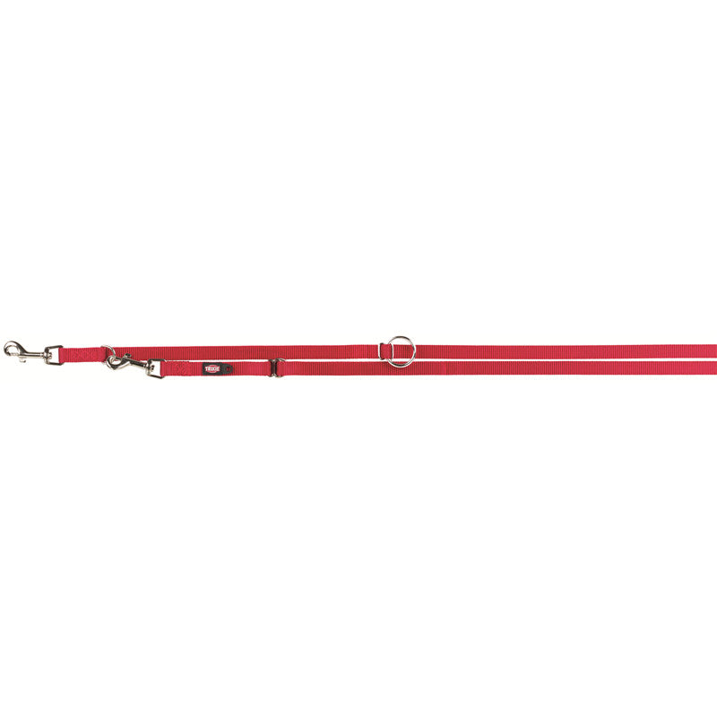 Trixie Verlängerungs-Leine Premium extra lang rot L-XL 3 Meter / 25 mm