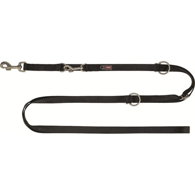 Trixie Verlängerungs-Leine Premium extra lang schwarz XS-S: 3 Meter / 15 mm