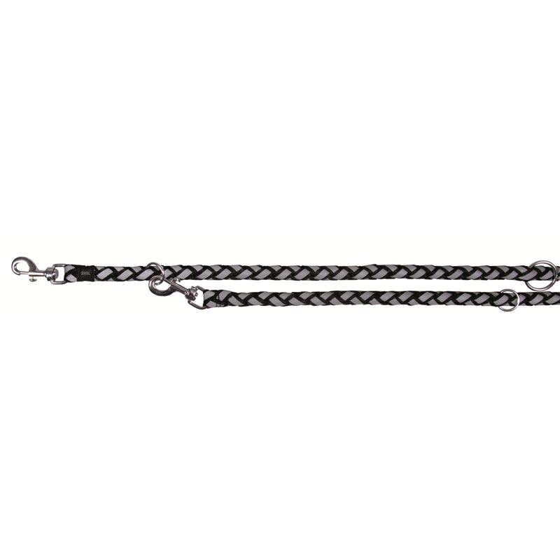Trixie Verlängerungsleine Cavo Reflect schwarz S-M 2 m / ø 12 mm