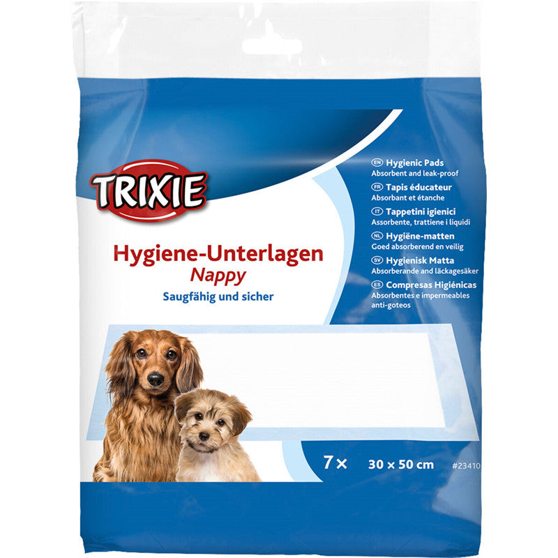 Trixie Welpen-Unterlage Nappy-Stubenrein 30 x 50 cm / 7 Stück