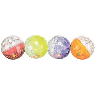 TrixieRasselbälle Set aus Kunststoff ø 4 5 cm