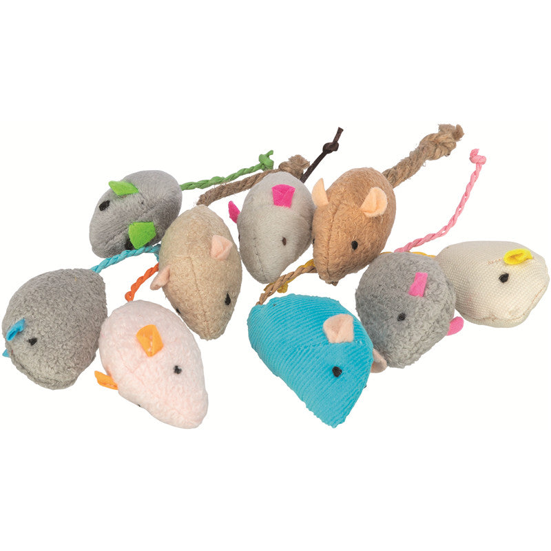 Trixiet Maus Plüsch mit Katzenminze 5 cm