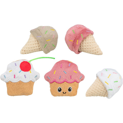 Trx. Cat Eis und Cupcake Plüsch Catnip 7cm