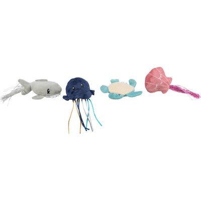 Trx. Cat Meerestiere Plüsch Catnip 5- sortiert 8cm