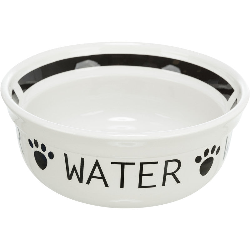 Trx. Cat Napf Water Keramik w/schwarz 025 l/ø13cm