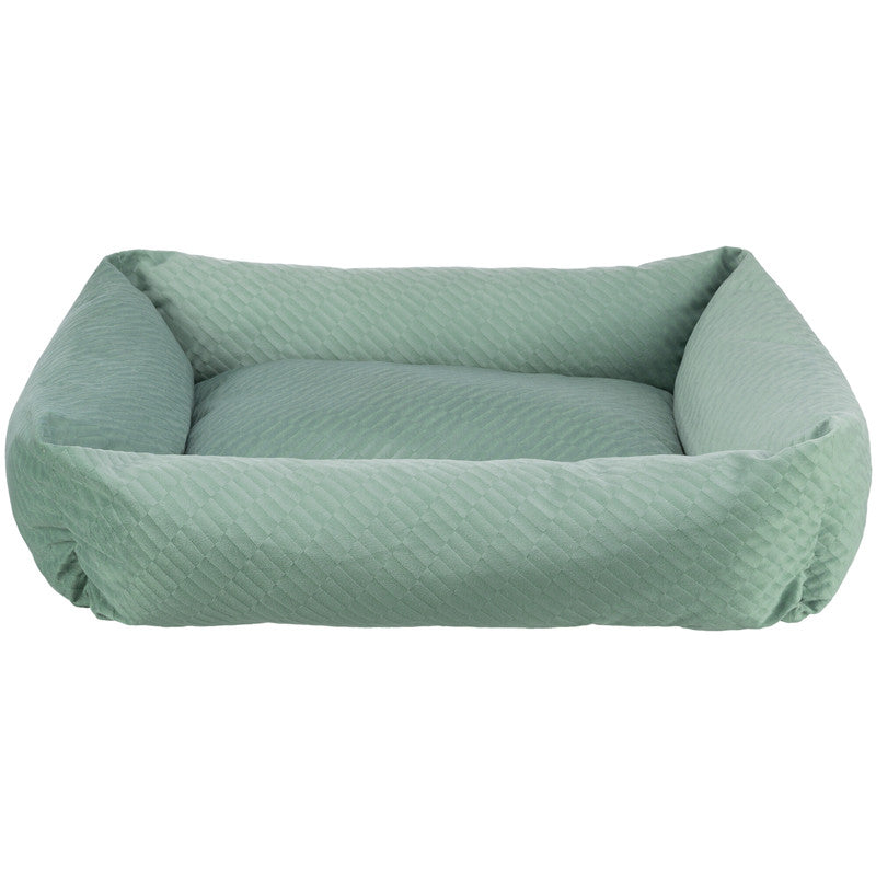 Trx. Dog Bett Alena eckig salbei 80 × 60cm