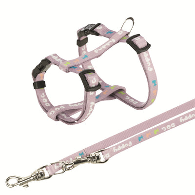 Trxixie Junior Welpengeschirr mit Leine, M-L, 27- /10 mm 45 cm