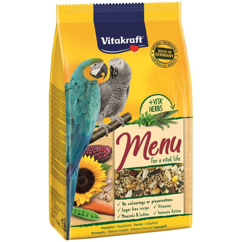 Vitakraf®t Menu für Papageien 1 kg