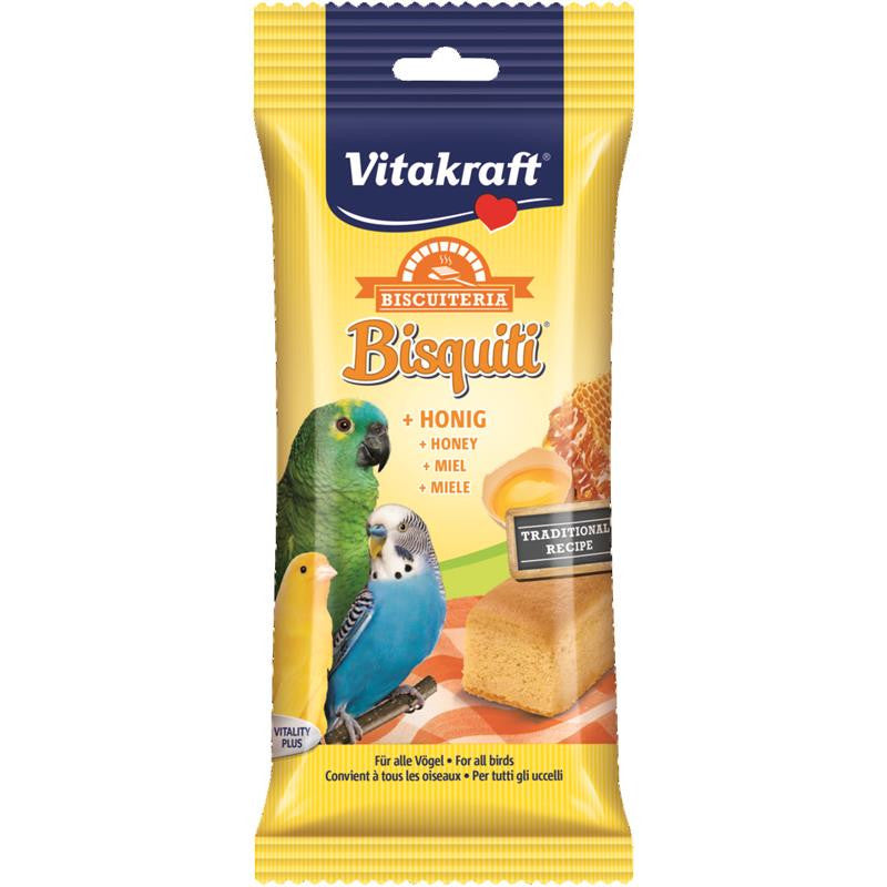 Vitakraft® Bisquiti® + Honig 4er-Pack 50 g