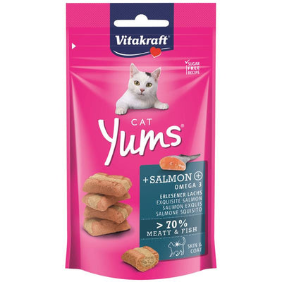 Vitakraft® Cat Yums® + Lachs & Omega 3 40 g