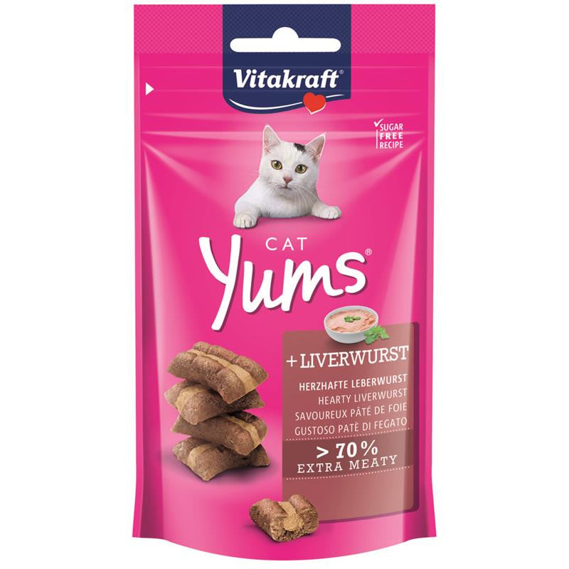 Vitakraft® Cat Yums® + Leberwurst 40 g
