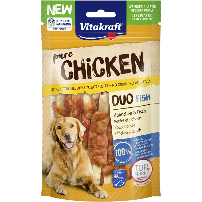 Vitakraft® CHICKEN Duo® Hühnchen & Fisch MSC 80 g