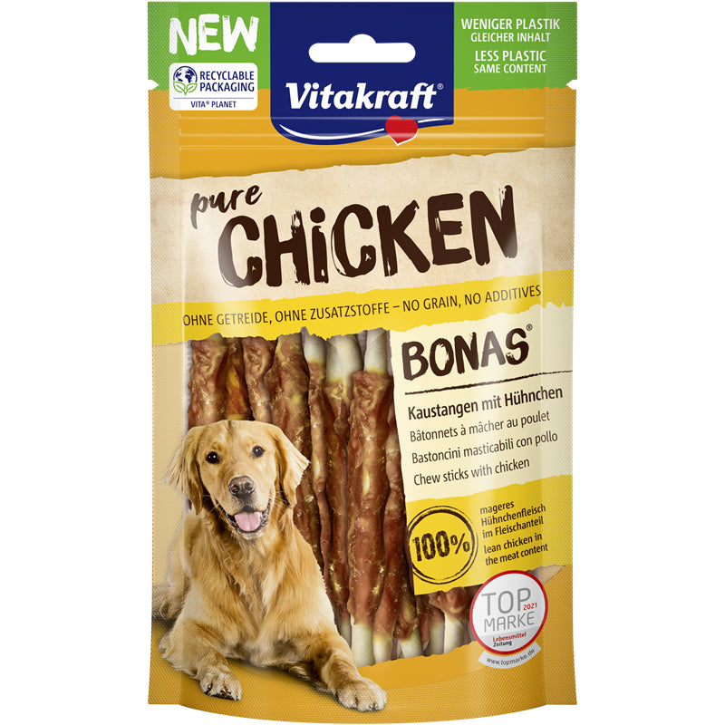 Vitakraft® Dog CHICKEN Bonas® Kaustangen Huhn 80 g
