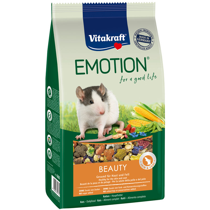 Vitakraft® Emotion® BEAUTY All Ages für Ratten 600 g