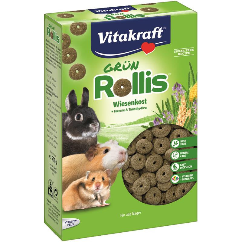 Vitakraft® Grün-Rollis® für Nager 500 g