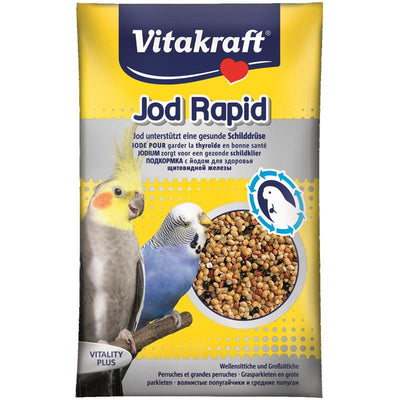 Vitakraft® Jod Rapid Perlen für Wellensittiche und Großsittiche 20 g