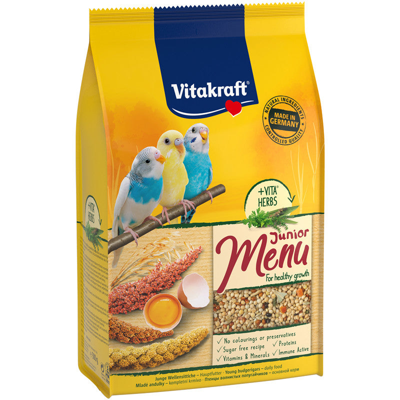 Vitakraft® Junior Menu für junge Sittiche 500 g