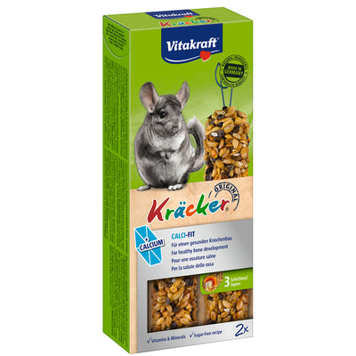 Vitakraft® Kräcker® Calci Fit für Chinchilla 2 Stück