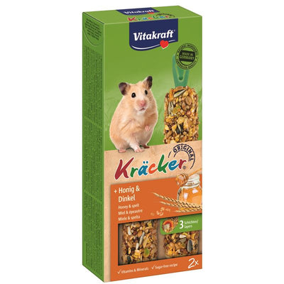 Vitakraft® Kräcker® Honig & Dinkel für Hamster 2 Stück